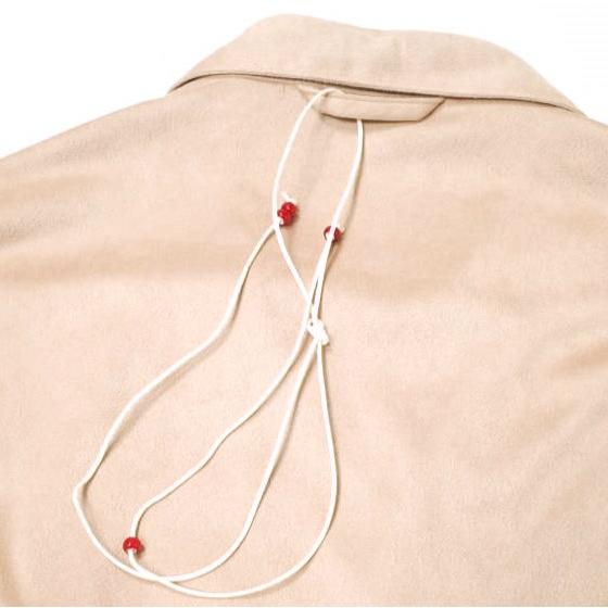 ANCELLM アンセルムVEGAN LEATHER SKIPPER SHIRT ANCELLM アンセルム 23AW 日本製 VEGAN LEATHER SKIPPER SHIRT