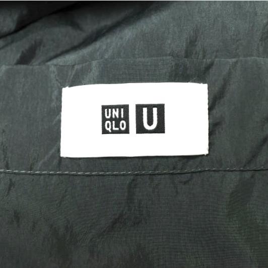 UNIQLO U ユニクロユー ナイロンポンチョ 男女兼用 211-458033 XL DARK GRAY Christophe Lemaire クリストフルメール コート ユニセックス |  | 06