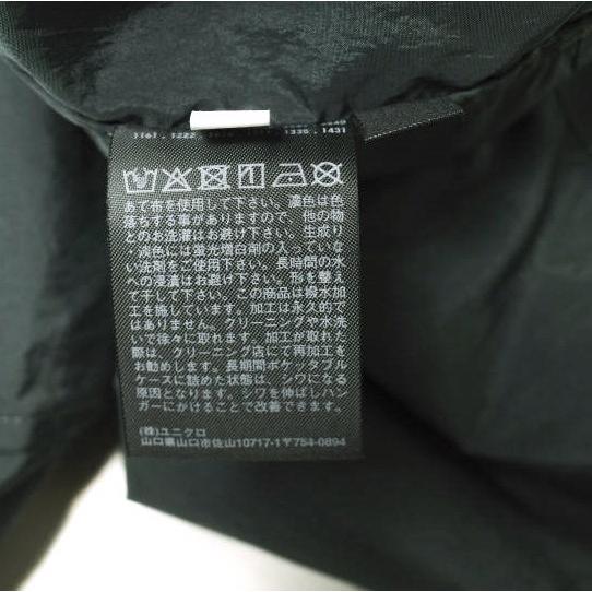 UNIQLO U ユニクロユー ナイロンポンチョ 男女兼用 211-458033 XL DARK GRAY Christophe Lemaire クリストフルメール コート ユニセックス |  | 07