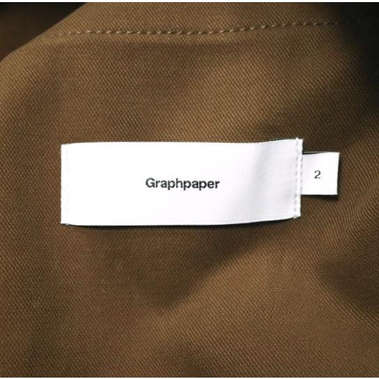 Graphpaper グラフペーパー 18AW 日本製 Cotton Double Cloth jacket コットンダブルクロスジャケット GM183-20055 2 BROWN g21629 |  | 06