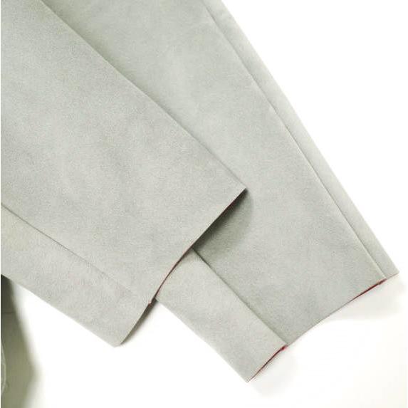 CLASS クラス Bardi Ultra Suede Coat レーザーカット ウルトラスエードボンディング トレンチコート CBEA13UNIB 2 Grey/Red 定価171,600円 |  | 07