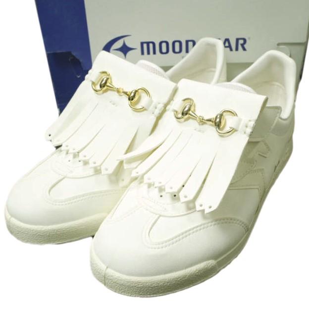 is-ness x MOONSTAR イズネス ムーンスター 別注 TEACHER キルト＆ビット スニーカー 28cm WHITE JaguarΣ ジャガーシグマ スニーカー シューズ【中古】【is-ness × MOONSTAR】 is-ness x MOONSTAR イズネス ムーンスター 別注 TEACHER キルト