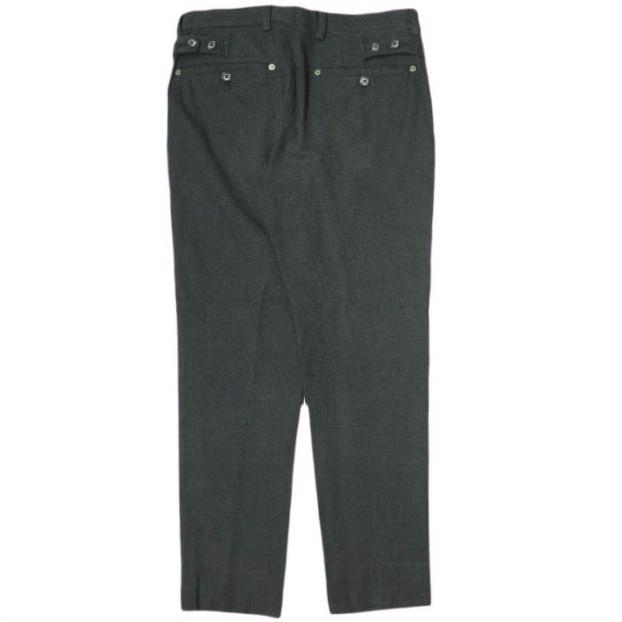 DOLCE＆GABBANA ドルチェアンドガッバーナ イタリア製 コットンヘリンボーントラウザーズ G6FZAT / FC6AY 44 GRAY テーパード パンツ |  | 01