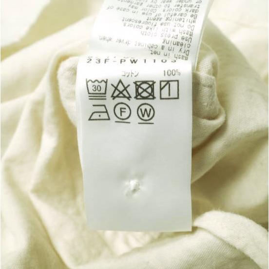 Pilgrim Surf+Supply ピルグリム サーフ+サプライ 23AW McCarthy Popover Shirt ブラッシュドコットン プルオーバーシャツ XS OFF WHITE |  | 07