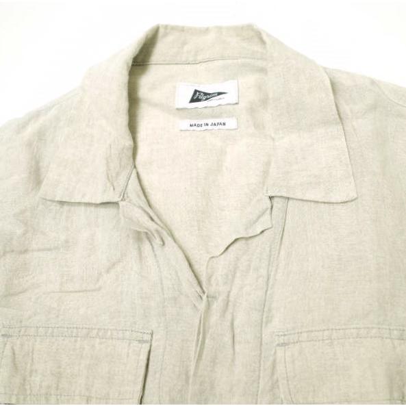 Pilgrim Surf+Supply ピルグリム サーフ+サプライ Olivia Relaxed Linen Army Jacket リラックスリネンアーミージャケット 1 NATURAL M-65 |  | 03