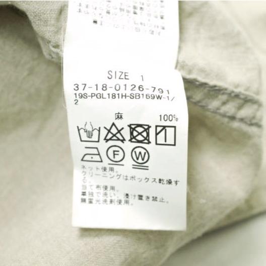 Pilgrim Surf+Supply ピルグリム サーフ+サプライ Olivia Relaxed Linen Army Jacket リラックスリネンアーミージャケット 1 NATURAL M-65 |  | 07
