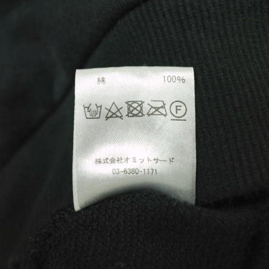 el conductorH コンダクター 24SS CORD EMBROIDERED COTTON HOODED SWEATER TEAM 86 スウェットプルオーバーパーカー PD24SC01 4(L) BLK |  | 07