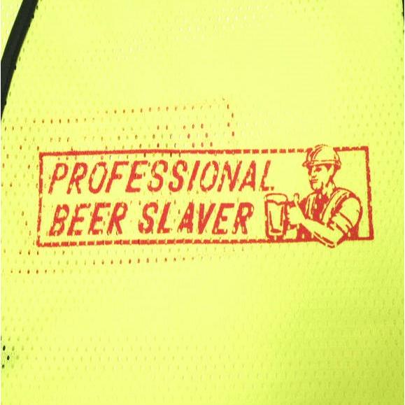 BEER SLAVE ビールの奴隷 24SS メッシュジップベスト Free ライムイエロー ジレ 蛍光 トップス g21698 |  | 05