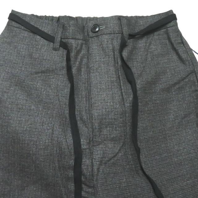 新品 bukht ブフト 18AW 日本製 EASY TROUSERS グレンチェックイージートラウザーズ BV-95811 2(M) ブラウン パンツ スラックス ☆☆g2169 |  | 02