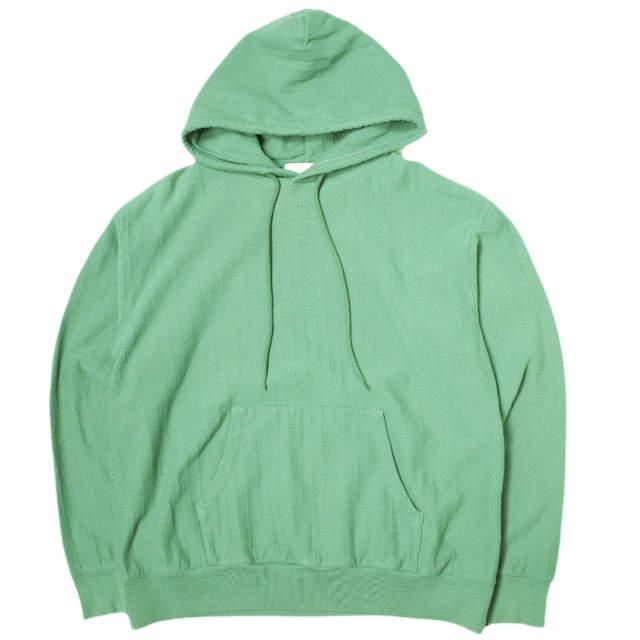 UNUSED アンユーズド 22SS 日本製 Sweat Hoodie スウェットプルオーバーパーカー US2181 2 GREEN 裏毛 トップス g21705 | 