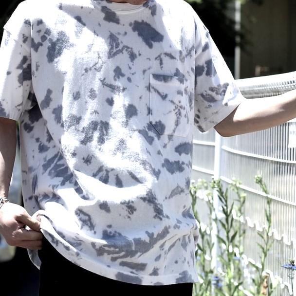 UNUSED アンユーズド 19SS 日本製 short sleeve tie dye t-shirt タイダイ染め ショートスリーブTシャツ US1625 2 ホワイト 半袖 g21707 |  | 02