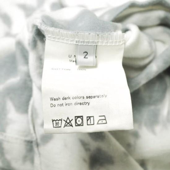 UNUSED アンユーズド 19SS 日本製 short sleeve tie dye t-shirt タイダイ染め ショートスリーブTシャツ US1625 2 ホワイト 半袖 g21707 |  | 07