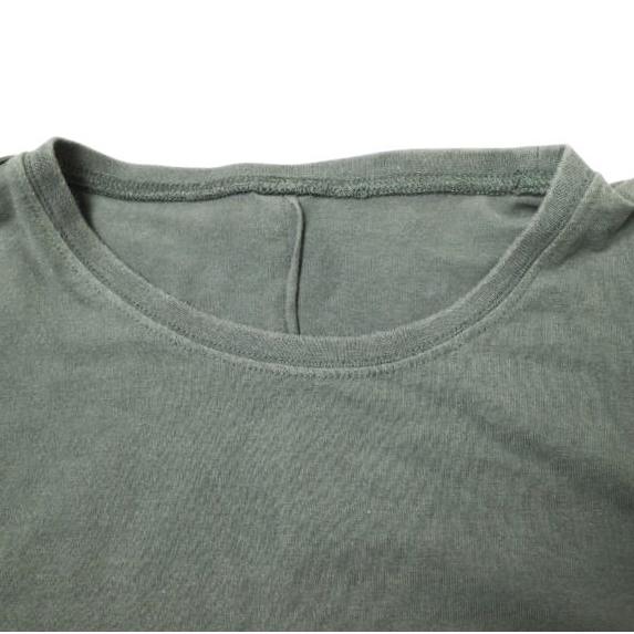 wjk ダブルジェイケイ ストレッチコットン 五分袖クルーネックカットソー S グレー カットオフ Tシャツ トップス g21722 |  | 02