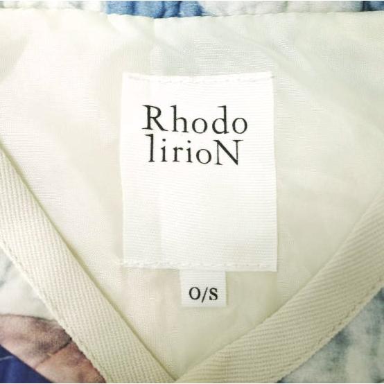 RhodolirioN ロドリリオン 23SS Padding Vest - Printed Patchwork Quilt 中綿ベスト プリントパッチワークキルト MP801 WHITE ネペンテス |  | 06