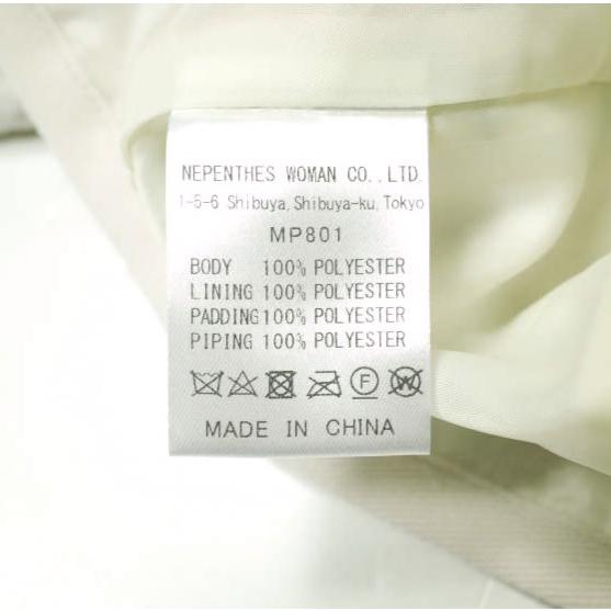 RhodolirioN ロドリリオン 23SS Padding Vest - Printed Patchwork Quilt 中綿ベスト プリントパッチワークキルト MP801 WHITE ネペンテス |  | 07