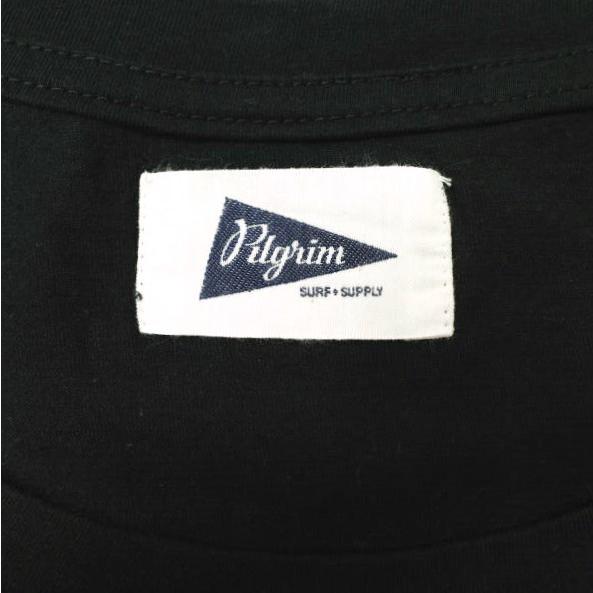 Pilgrim Surf+Supply ピルグリム サーフ+サプライ 23SS Eden Slit Tee オーバーサイズスリットTシャツ 37-04-0198-101 0(S) BLACK BEAMS |  | 06