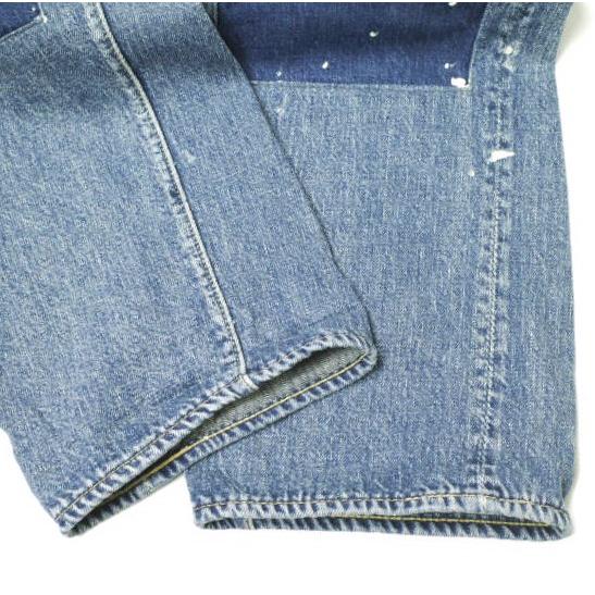 orslow x BEAMS BOY オアスロウ Monroe Pants Special パッチーワーク＆ペイント加工 モンローパンツ 701ZBB M(2) セルビッチ デニムパンツ |  | 08