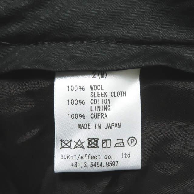 新品 bukht ブフト 18AW CLASSIC TROUSERS CHARCOAL PIN CHECK クラシックトラウザーズ BV-95812 2(M) グレー パンツ スラックス ☆☆g2177 |  | 09
