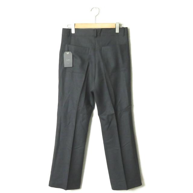 新品 bukht ブフト 18AW CLASSIC TROUSERS CHARCOAL PIN CHECK クラシックトラウザーズ BV-95812 2(M) グレー パンツ スラックス ☆☆g2178 |  | 01
