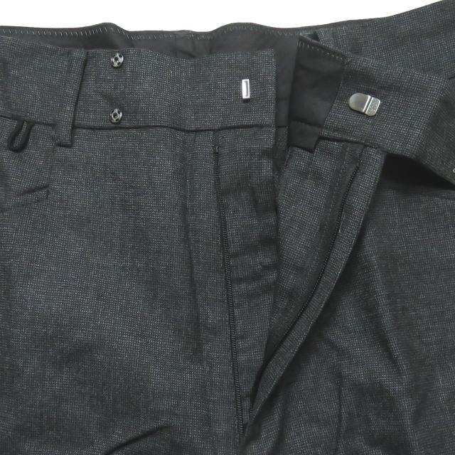 新品 bukht ブフト 18AW CLASSIC TROUSERS CHARCOAL PIN CHECK クラシックトラウザーズ BV-95812 2(M) グレー パンツ スラックス ☆☆g2178 |  | 03
