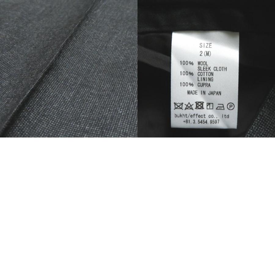 新品 bukht ブフト 18AW CLASSIC TROUSERS CHARCOAL PIN CHECK クラシックトラウザーズ BV-95812 2(M) グレー パンツ スラックス ☆☆g2178 |  | 09