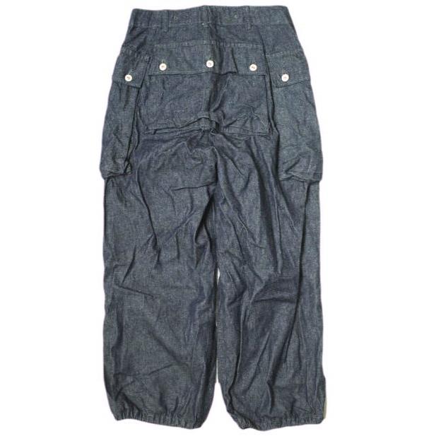 HERILL ヘリル 23SS 日本製 Nepdenim M44 Trousers ネップデニム