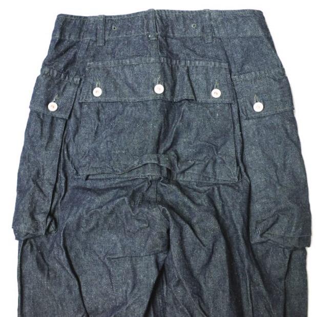 HERILL 23 SS トラウザーカーゴ ネップパンツ HERILL ヘリル 23SS 日本製 Nepdenim M44 Trousers ネップデニム