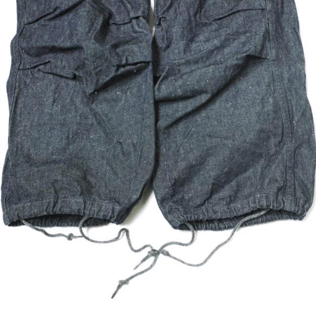 HERILL ヘリル 23SS 日本製 Nepdenim M44 Trousers ネップデニム 
