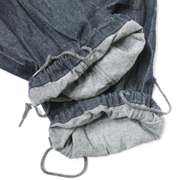 HERILL ヘリル 23SS 日本製 Nepdenim M44 Trousers ネップデニム