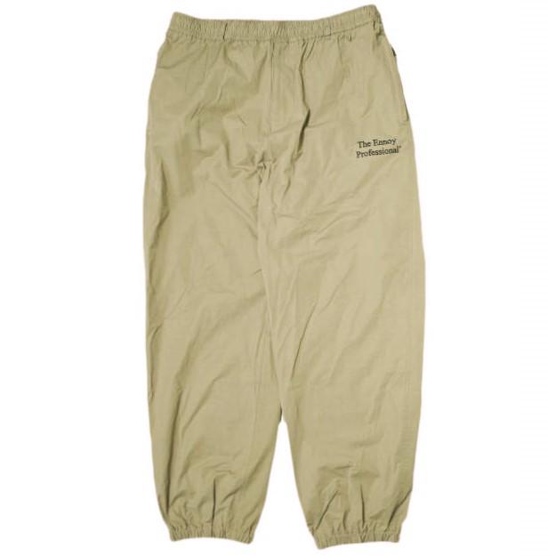 THE ENNOY PROFESSIONAL エンノイ 24AW CPN Track Pants シャカテック トラックパンツ AW24BRENPT04LP XL BEIGE シャカシャカ イージー | 