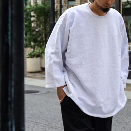 Stripes For Creative ストライプフォークリエイティブ S.F.C 24AW 日本製 FOOTBALL LS SWEAT 裏毛 フットボールスウェット L ASH g21806 |  | 02