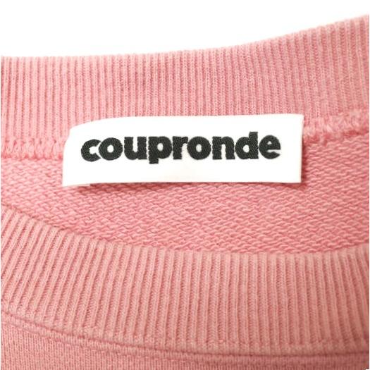 coupronde クープロンド 23AW 日本製 SUVIN COTTON SWEAT スビンコットン オーバーサイズスウェット 48 AGATE PINK トレーナー 裏毛 g21814 |  | 05