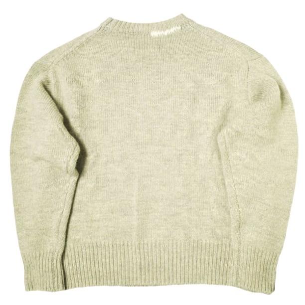 refomed リフォメッド 23AW 日本製 GRANNY REPAIR KNIT SWEATER グラニーリペアニットセーター  REKN-004 3 IVORY クルーネック g21816 |  | 01