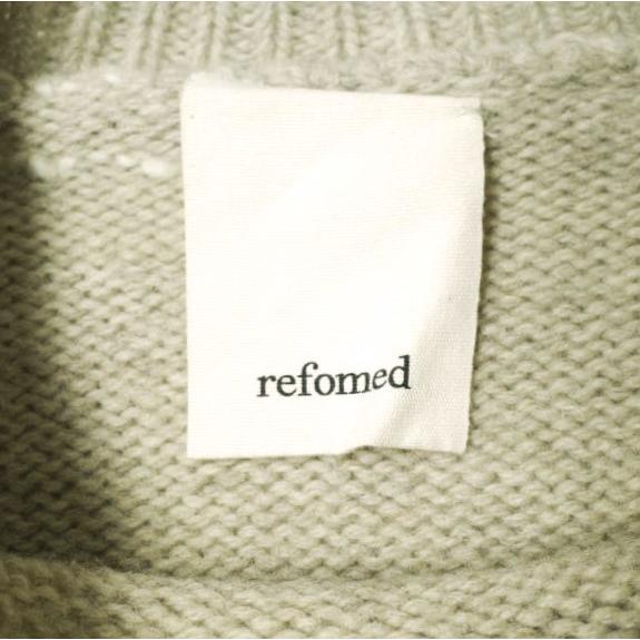 refomed リフォメッド 23AW 日本製 GRANNY REPAIR KNIT SWEATER グラニーリペアニットセーター  REKN-004 3 IVORY クルーネック g21816 |  | 06