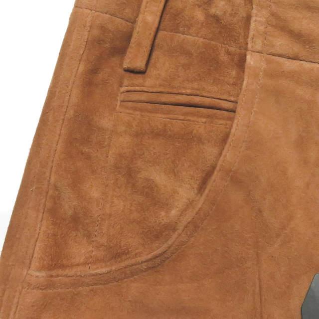 新品 bukht ブフト CUT OFF GOAT SUEDE S/T PANTS カットオフゴートスエードパンツ BV-006802 2(M) キャメル レザーパンツ ☆☆g2181 |  | 03