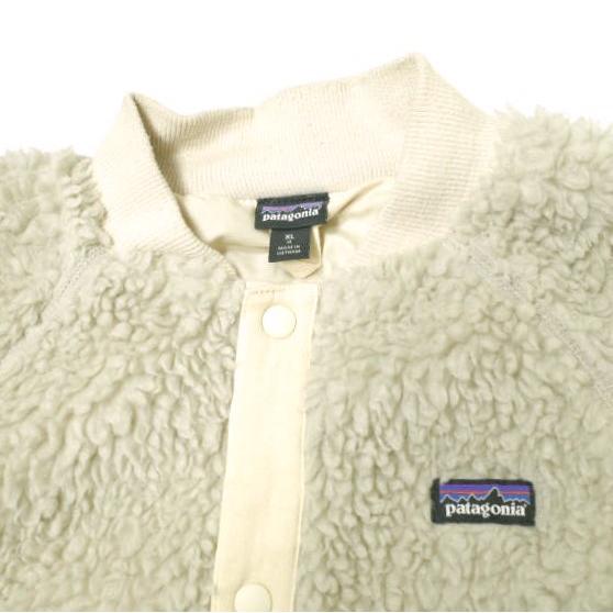 PATAGONIA パタゴニア 18AW Girls' Retro-X Bomber Jacket ガールズ・レトロX・ボマージャケット 65415 XL(14) Natural(NAT) ボア フリース |  | 03