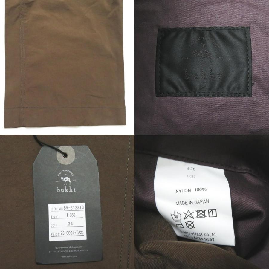 新品 bukht ブフト 18SS 日本製 PAINTER PANTS ナイロン ペインターパンツ BV-312813 1(S) ブラウン 袴 ボトムス ☆☆g2182 |  | 09