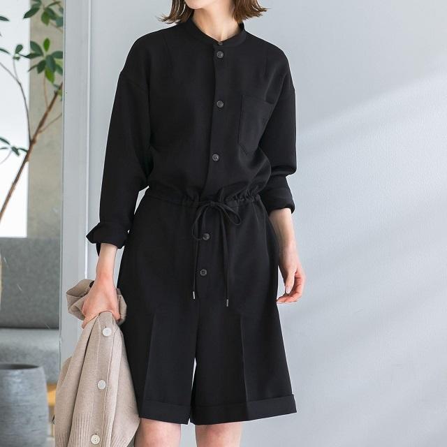 URBAN RESARCH ROSSO アーバンリサーチロッソ 23SS ウエストギャザーハーフコンビネゾン RA34-26U404 Free BLACK オールインワン g21830 |  | 02