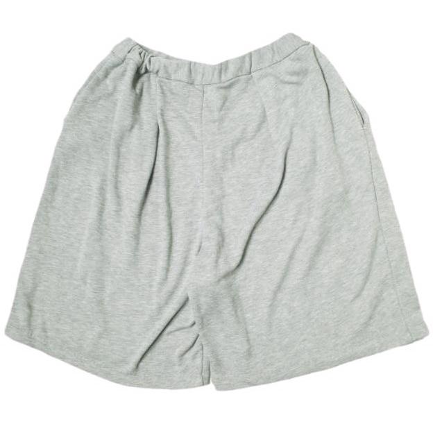 MIDIUMISOLID x THE GOODLAND MARKET ミディウミソリッド TGM 別注 Short Easy Pants スウェット1タックショーツ グレー イージー パンツ |  | 01