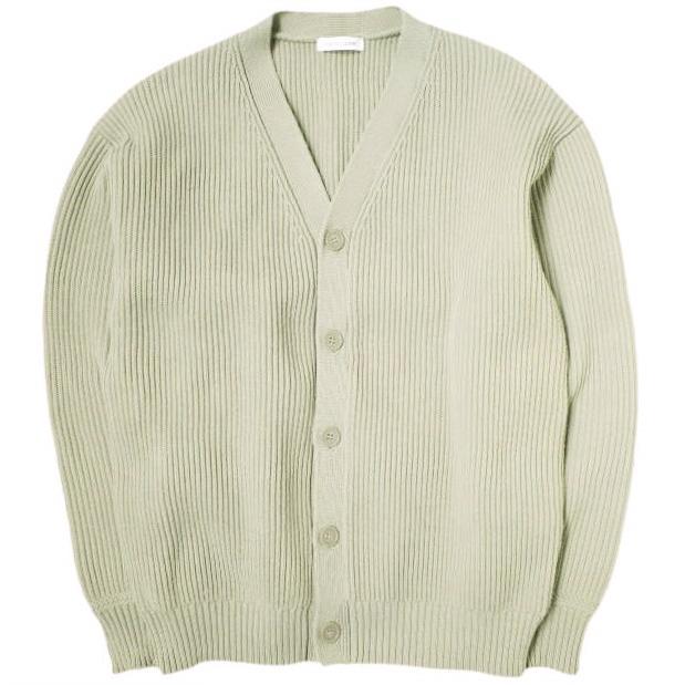 FREAK'S STORE フリークスストア 22AW 畔編み Vネックニットカーディガン 223-1311 L カーキ トップス g21855 | 