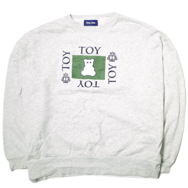 IMA:ZINE イマジン 24SS New Toy Sweat オーバーサイズ裏毛スウェット XL Gray トレーナー プルオーバー トップス g21899 | 