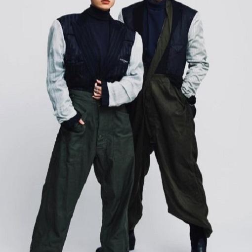 TAYTRONG x IMA:ZINE タイトロング イマジン 24SS 別注 リメイクジャンプスーツ Free OLIVE オールインワン g21903 |  | 03