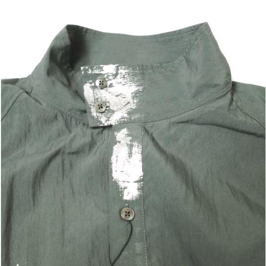 新品 EMAM エマム 25SS Painted Swing Top Shirt ペイントスイングトップシャツ EM25SS-SH001 1 DARK GRAY 長袖 ハリントンジャケット |  | 04