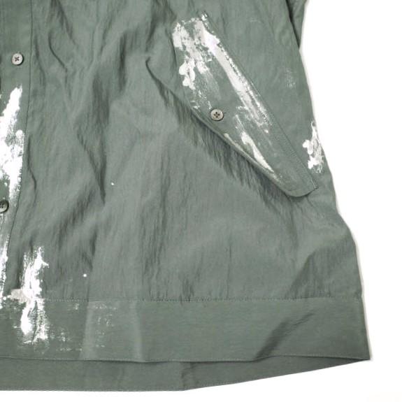 新品 EMAM エマム 25SS Painted Swing Top Shirt ペイントスイングトップシャツ EM25SS-SH001 1 DARK GRAY 長袖 ハリントンジャケット |  | 05
