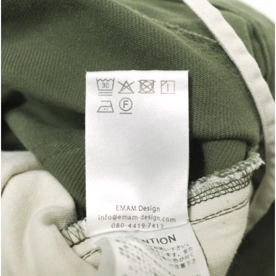 新品 EMAM エマム 25SS 日本製 Cotton Twill Balloon Pants コットンツイルバルーンパンツ EM25SS-PT004 1 KHAKI ワイド バギー g21922 |  | 09