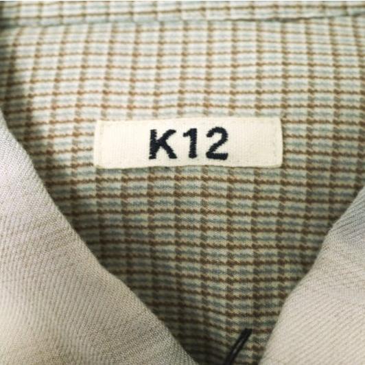 新品 KHOKI コッキ 25SS 日本製 Vintage-Effect Shirt ヴィンテージ