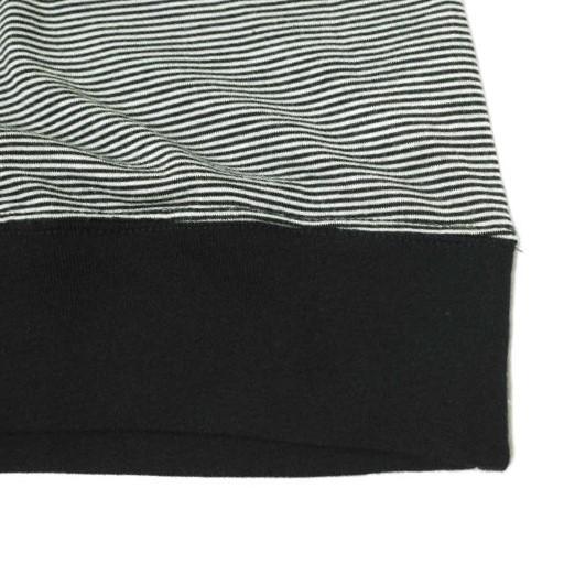 新品 CABARET POVAL キャバレーポヴァール 25SS Merino Wool Raglan Top メリノウールボーダーTシャツ 25SS-PVA-CS01 L Black Stripe 長袖 |  | 06