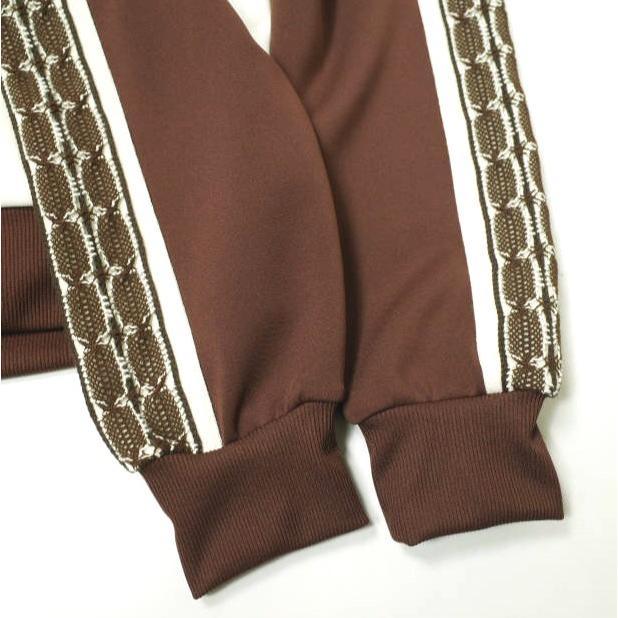 新品 SASQUATCHfabrix. サスクワァッチファブリックス 24AW LACE TAPE TRACK JACKET トラックジャケット 24AW-CSS-001 M BROWN ジャージー |  | 05