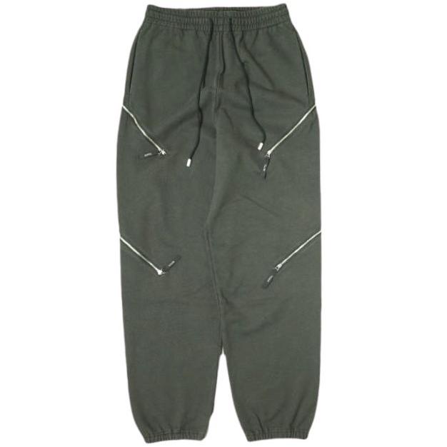 新品 ROTOL ロトル 24AW 日本製 TRANSFORM SWEAT PANTS トランスフォームスウェットパンツ R24WPEM27 2 BLACK イージー ジップ 裏毛 g21930 | 