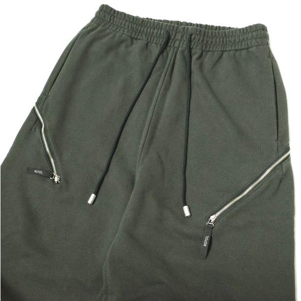新品 ROTOL ロトル 24AW 日本製 TRANSFORM SWEAT PANTS トランスフォームスウェットパンツ R24WPEM27 2 BLACK イージー ジップ 裏毛 g21930 |  | 04